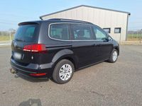 Gebraucht VW Sharan Comfortline 150 PS (110 kW) 2019 Schwarz Van / Kleinbus