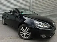Gebraucht VW Golf Cabriolet Exclusive 160 PS (117 kW) 2012 Schwarz Cabrio