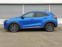 Gebraucht Ford Puma Titanium 125 PS (91 kW) 2023 Desert island blue metallic (metallic) SUV