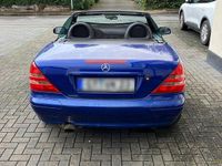 Gebraucht Mercedes SLK200 136 PS (100 kW) 1999 Blau Cabrio
