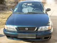 Gebraucht Suzuki Baleno 85 PS (62 kW) 1997 Grün Limousine