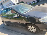 Gebraucht Fiat Punto 2007 Schwarz Kleinwagen