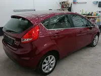 Gebraucht Ford Fiesta Titanium 97 PS (71 kW) 2010 Rot Limousine