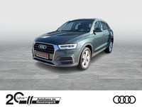 Gebraucht Audi Q3 Design 150 PS (110 kW) 2017 Camouflagegruen metallic SUV