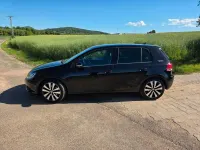 Gebraucht VW Golf VI Team 122 PS (89 kW) 2010 Schwarz Kleinwagen