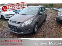 Gebraucht Ford Grand C-Max SYNC Edition 125 PS (91 kW) 2014 Brisbane brown/lunar sky Van / Kleinbus