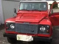 Gebraucht Land Rover Defender 122 PS (89 kW) 2000 Rot SUV