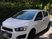 Gebraucht Chevrolet Aveo 72 PS (52 kW) 2012 Weiß Kleinwagen