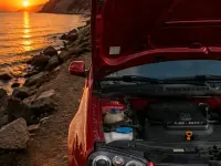 Używany VW Golf 116 KM (85 kW) 2000 Czerwony Kabriolet