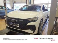 Gebraucht Audi Q4 Sportback e-tron S-Line 219 kW (299 PS) 2022 Gletscherweiß metallic SUV