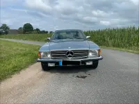Gebraucht Mercedes SL380 204 PS (150 kW) 1985 Blau Cabrio