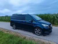 Gebraucht Mercedes V250 Avantgarde 190 PS (139 kW) 2015 Blau Van / Kleinbus