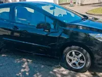 Gebraucht Peugeot 308 98 PS (72 kW) 2010 Schwarz Kleinwagen
