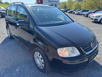 Gebraucht VW Touran 116 PS (85 kW) 2006 Schwarz Van / Kleinbus