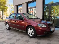 Brugt Opel Astra 116 HK (85 kW) 1999 Rød Sedan
