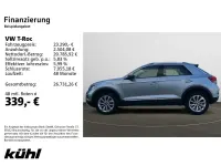 Occasion VW T-Roc Style 150 ch (110 kW) 2023 Argent SUV