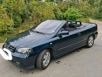 Gebraucht Opel Astra Cabriolet 101 PS (74 kW) 2002 Blau Cabrio