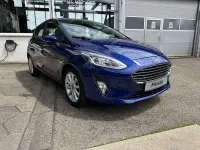Gebraucht Ford Fiesta Titanium 101 PS (74 kW) 2017 Indicblau metallic Kleinwagen