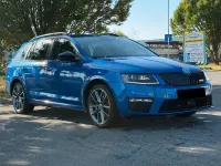 Gebraucht Skoda Octavia RS 220 PS (161 kW) 2015 Blau Kombi