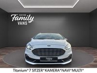 Gebraucht Ford S-MAX Titanium 150 PS (110 kW) 2020 Weiß Van / Kleinbus