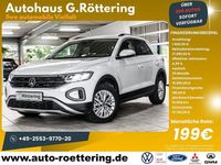 Gebraucht VW T-Roc Life 110 PS (80 kW) 2023 Weiß SUV