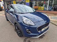 Gebraucht Ford Puma Titanium 125 PS (91 kW) 2023 Blazer blau SUV
