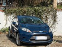 Gebraucht Ford Fiesta 60 PS (44 kW) 2010 Blau Kleinwagen