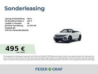 Neu VW T-Roc Cabriolet 150 PS (110 kW) 2026 Pure white uni / schwarz Cabrio
