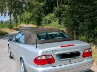 Gebraucht Mercedes CLK230 194 PS (142 kW) 2000 Silber Cabrio