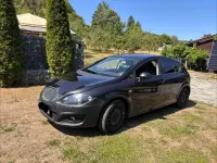 Gebraucht Seat Leon Reference 125 PS (91 kW) 2009 Schwarz Kleinwagen