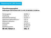 Gebraucht VW Golf VIII Move 150 PS (110 kW) 2023 Weiß Kombi