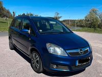 Gebraucht Opel Zafira 150 PS (110 kW) 2007 Blau Van / Kleinbus