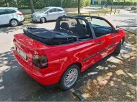 Gebraucht VW Golf Cabriolet 90 PS (66 kW) 1995 Rot Cabrio