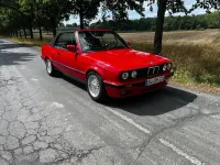 Gebraucht BMW 318 Cabriolet 113 PS (83 kW) 1993 Rot Cabrio