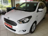 Gebraucht Ford Ka Plus Cool & Sound Edition 86 PS (63 kW) 2017 Weiß Kleinwagen