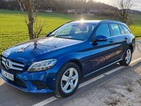 Gebraucht Mercedes C200 160 PS (117 kW) 2019 Blau Limousine