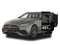 gebraucht Mercedes C300e T AMG-Sport/Pano/HUD/Distr/Sitzklima/360