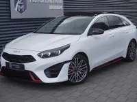 Gebraucht Kia ProCeed GT 204 PS (150 kW) 2022 Weiß (sonderlackierung deluxeweiß metallic) Kombi