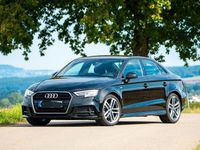 Gebraucht Audi A3 Sport 150 PS (110 kW) 2018 Schwarz Limousine