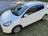 Gebraucht Mitsubishi Space Star 80 PS (58 kW) 2013 Weiß Van / Kleinbus