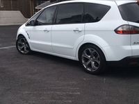 Gebraucht Ford S-MAX Titanium 175 PS (128 kW) 2009 Weiß Van / Kleinbus