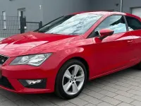 Usata Seat Leon FR 122 CV (89 kW) 2013 Rosso Coupé