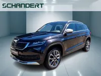 Gebraucht Skoda Kodiaq Scout 4x4 150 PS (110 kW) 2018 Schwarzmagic perleffekt, schw SUV