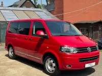 Gebraucht VW Multivan Highline 180 PS (132 kW) 2015 Rot Van / Kleinbus