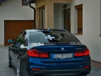 Gebraucht BMW M550 Sport Line 462 PS (339 kW) 2017 Blau Limousine