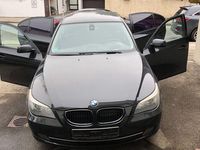 Gebraucht BMW 520 177 PS (130 kW) 2008 Schwarz Limousine