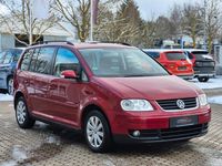 Gebraucht VW Touran Trendline 116 PS (85 kW) 2005 Rot Van / Kleinbus