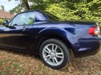 Gebraucht Mazda MX5 126 PS (92 kW) 2010 Tiamatblau metallic Cabrio
