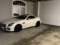 Gebraucht Mercedes SLK350 306 PS (225 kW) 2012 Weiß Cabrio