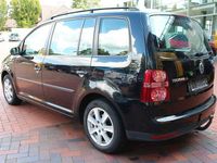 Gebraucht VW Touran Conceptline 105 PS (77 kW) 2007 Schwarz Van / Kleinbus